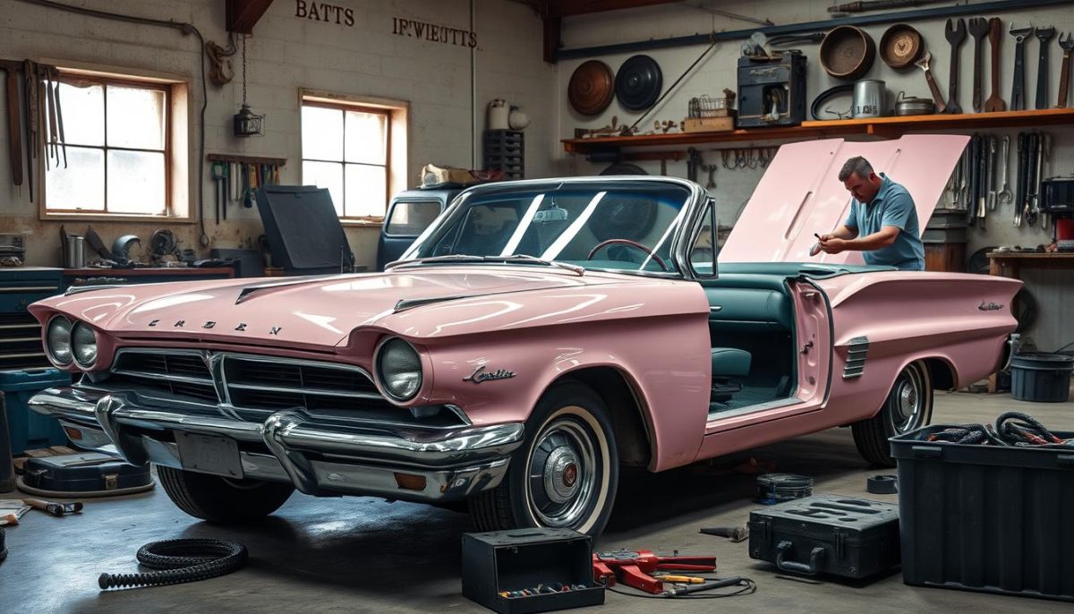 vintage car restoration